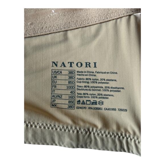 Natori Bra 729229 Minimalist strapless tan size 38D - Picture 6 of 6